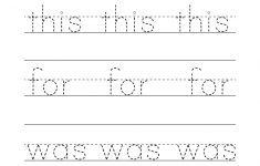 Printable Spelling Worksheet - Free Kindergarten English Worksheet - Free Printable Worksheets For Kindergarten