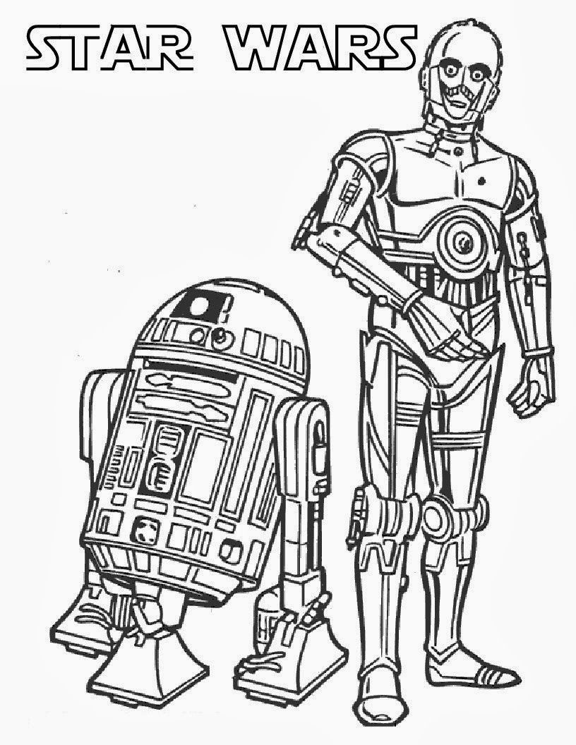 Printable Star Wars Coloring Pages | Coloring | Pinterest - Free Printable Star Wars Coloring Pages
