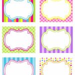 Printable Templates Candy Buffet Labels Template Food Sign Inside   Free Printable Buffet Food Labels