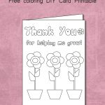 Printable Thank You Cards Teacher | Bestprintable231118   Free Printable Thank You Cards For Teachers