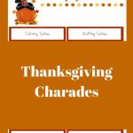 Printable Thanksgiving Games: Thanksgiving Charades | The Best Of   Free Printable Thanksgiving Games For Adults