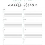 Printable "to Do" List | Do It Organization | Homework Planner   Free Printable To Do List Planner