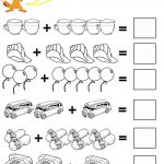 Printable Worksheets For Kids – With Numeracy Also Preschool Writing   Free Printable Kindergarten Math Activities