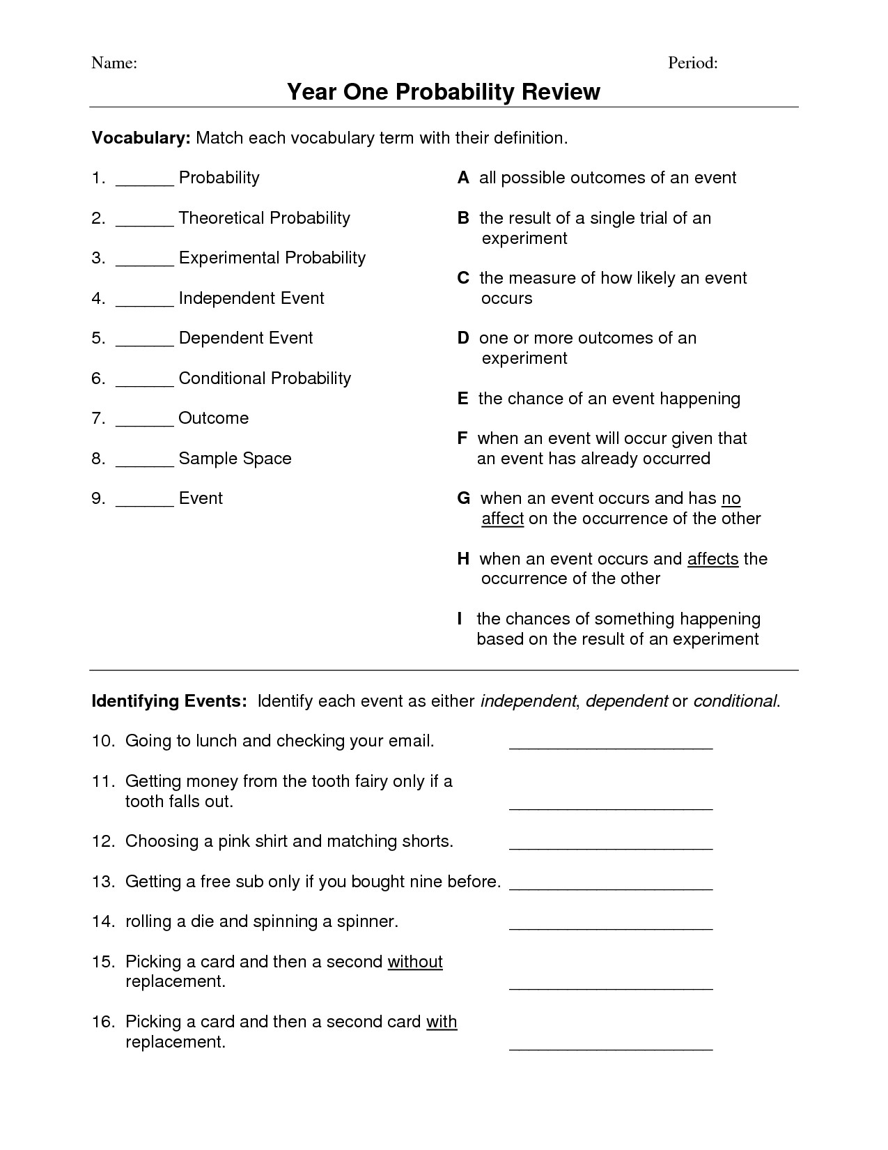 Probability Worksheet 7Th Grade Probability Word Problems Worksheet - Free Printable Probability Worksheets 4Th Grade