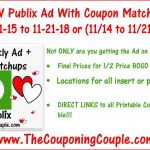 Publix Coupon Matchups For 11 15 To 11 21 18 Or (11/14 To 11/21   Free Printable Chinet Coupons
