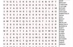 Purim Word Search | Kitah Dalet | Free Word Search Puzzles, Word – Free Printable General Knowledge Crossword Puzzles