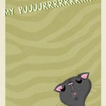 Purrrrty   Free Printable Birthday Invitation Template | Greetings   Free Printable Kitten Birthday Invitations