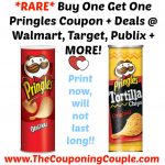 Rare Buy One Get One Pringles Coupon + Deals @ Walmart, Target   Free Printable Pringles Coupons