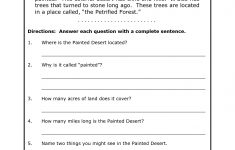 reading worksheets for 4th grade reading comprehension worksheets free printable 3rd grade reading worksheets Reading Worksheets For 4Th Grade | Reading Comprehension Worksheets - Free Printable 3Rd Grade Reading Worksheets