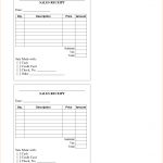 Rent Payment Receipt Template Word & Complete Guide Example Free   Free Printable Sales Receipt Form