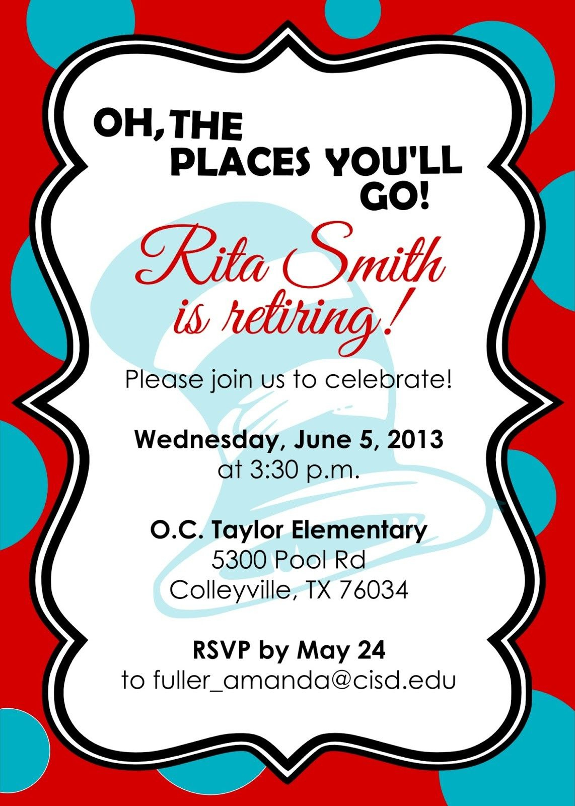 Retirement Party Invitations Free Templates | Fun Stuff | Pinterest - Free Printable Retirement Cards