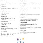 Rio Olympics Summer Games Gymnastics Events Tv Schedule   Free   Free Printable Summer Games