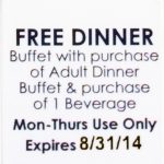 Ruby Electronics:   Old Country Buffet Printable Coupons Buy One Get One Free
