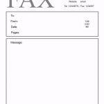 Sample Of Fax Cover Sheet Pdf Download | [Free]* Fax Cover Sheet   Free Printable Fax Cover Sheet Pdf