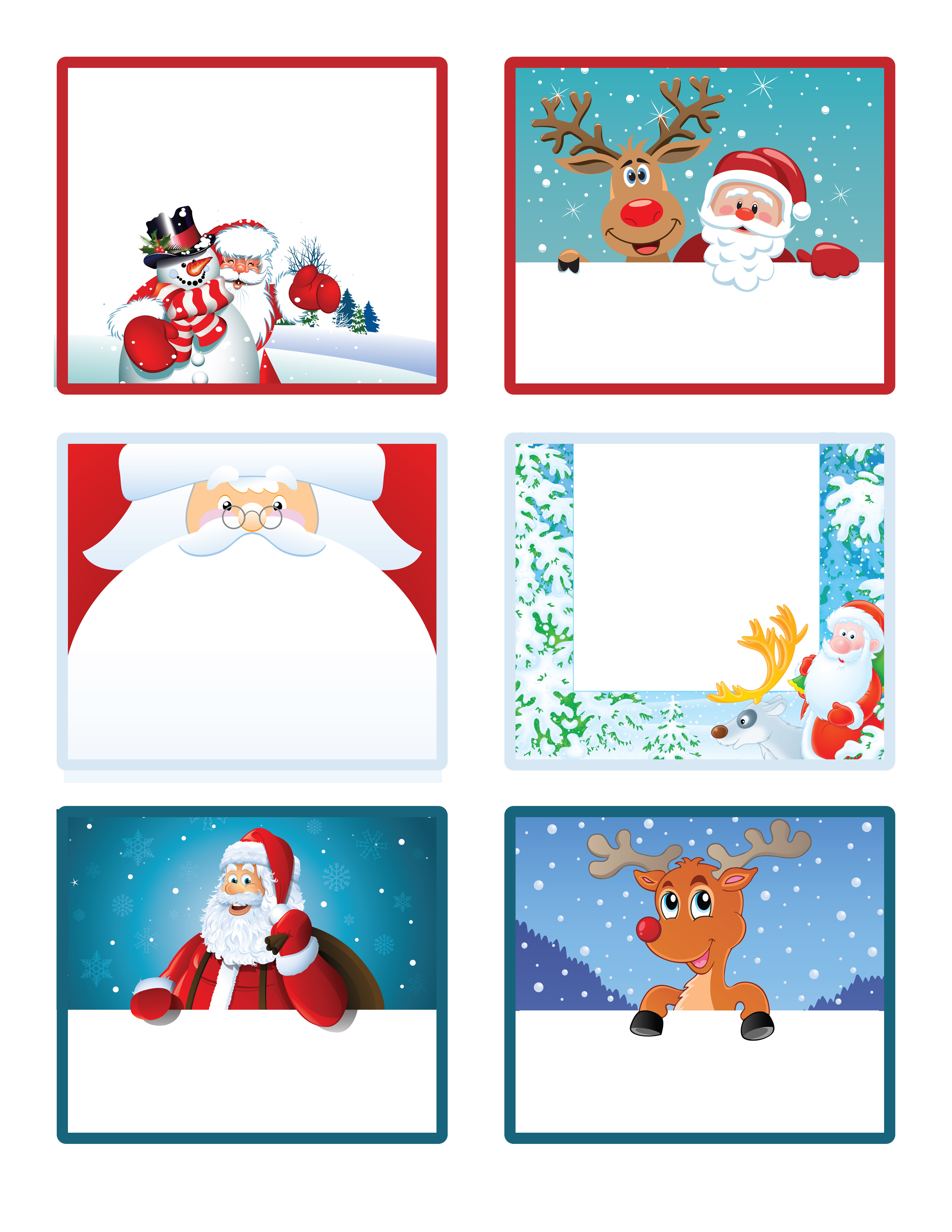 Santa&amp;#039;s Little Gift To You! Free Printable Gift Tags And Labels - Free Printable Santa Gift Tags