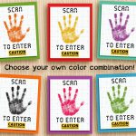 Science Party Welcome Sign. Design Your Own Scan For Access Sign | Etsy   Scan To Enter Sign Printable Free