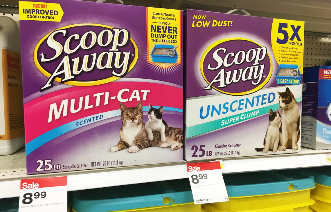 Scoop Away Cat Litter, Only $6.99 At Target (Reg. $10.39)! - The - Free Printable Scoop Away Coupons