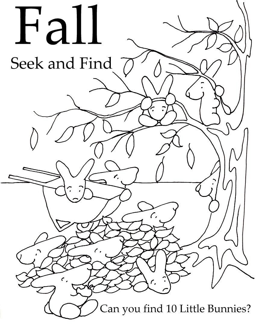 Seek and Find Printables