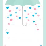Shower With Love   Free Printable Baby Shower Invitation Template   Baby Shower Templates Free Printable