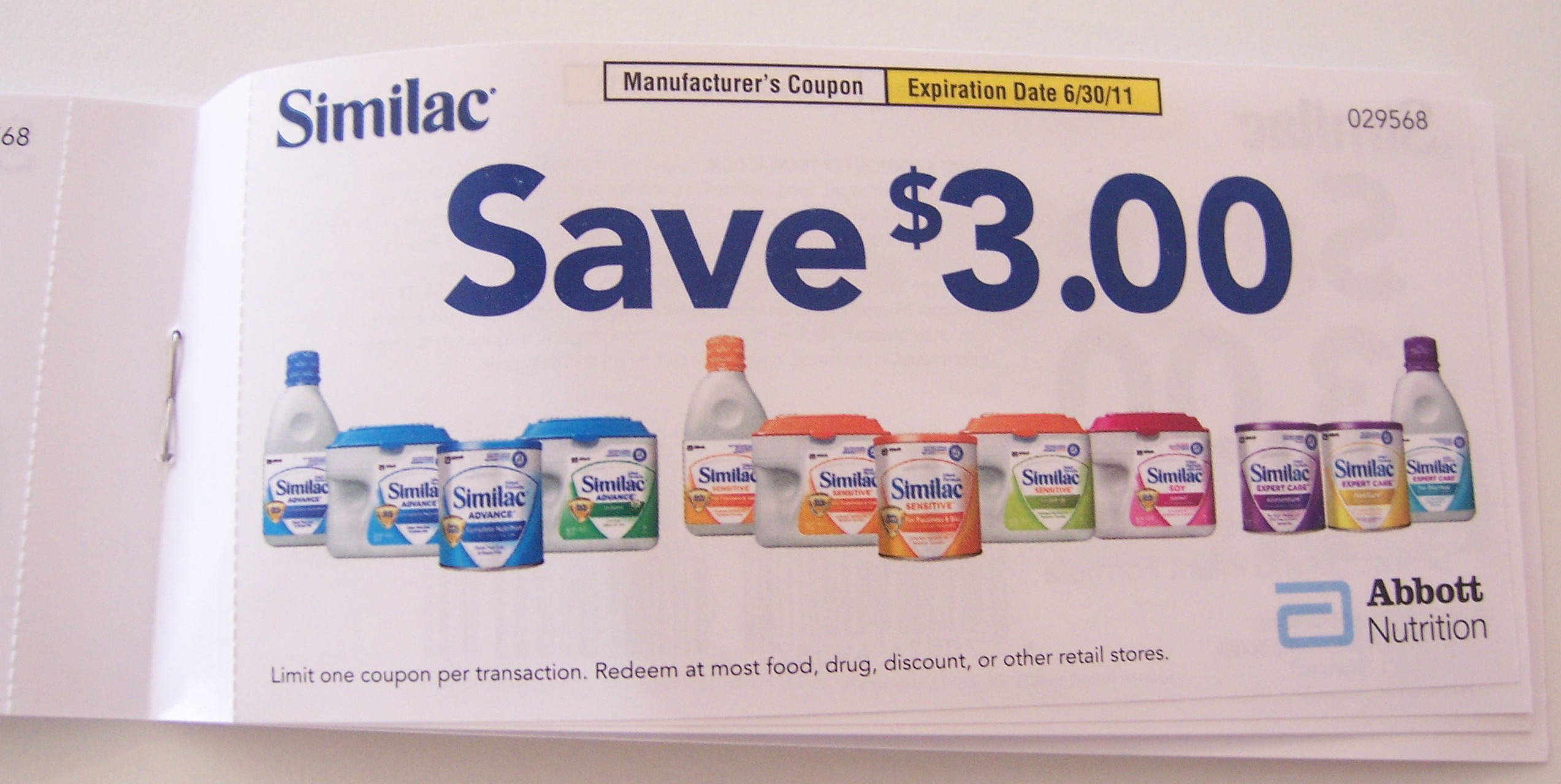 Similac Coupon | Printable Coupons Db 2016 - Free Printable Similac Baby Formula Coupons