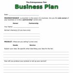 Simple Business Plan Template For High School Students Basic With   Free Printable Simple Business Plan Template