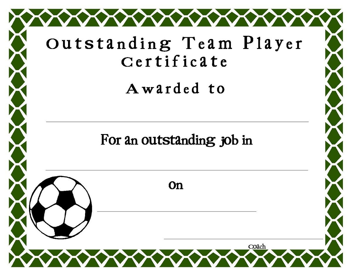Soccer Award Certificates4 | Soccer | Pinterest | Certificate - Free Soccer Award Certificates Printable
