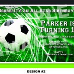 Soccer Themed Birthday Party Invitations | Home Party Ideas   Free Printable Soccer Birthday Invitations