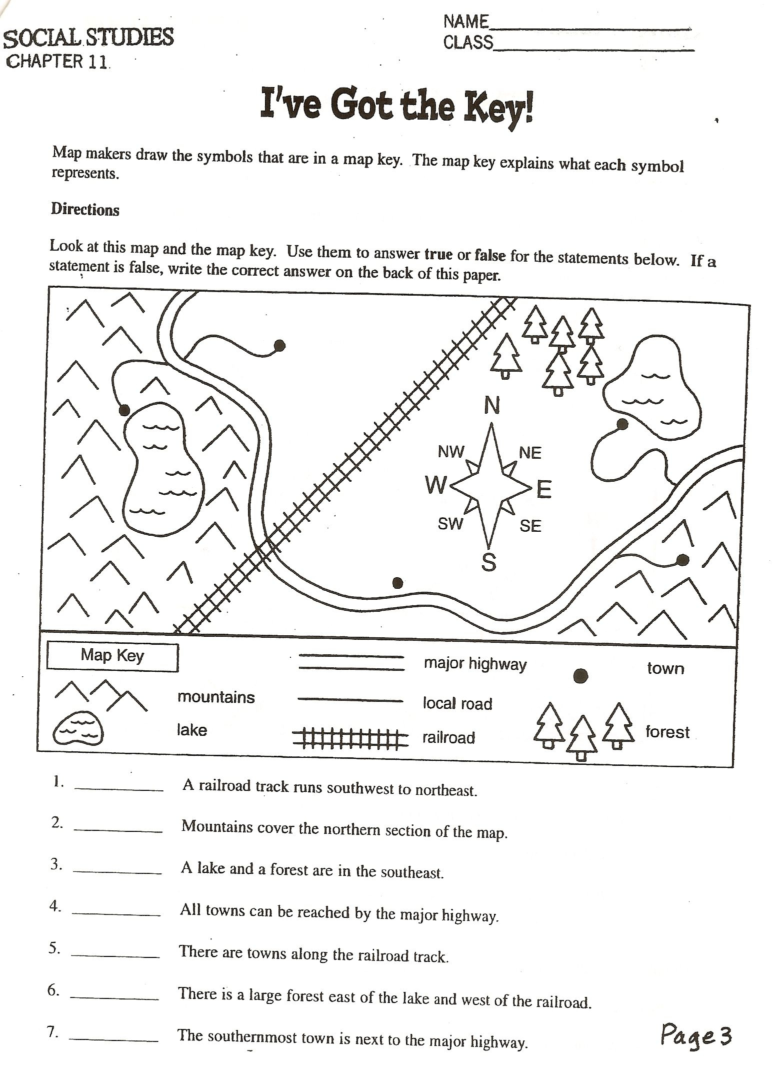 Social Studies Skills | Map Lesson | Pinterest | Social Studies, Map - Social Studies Worksheets First Grade Free Printable