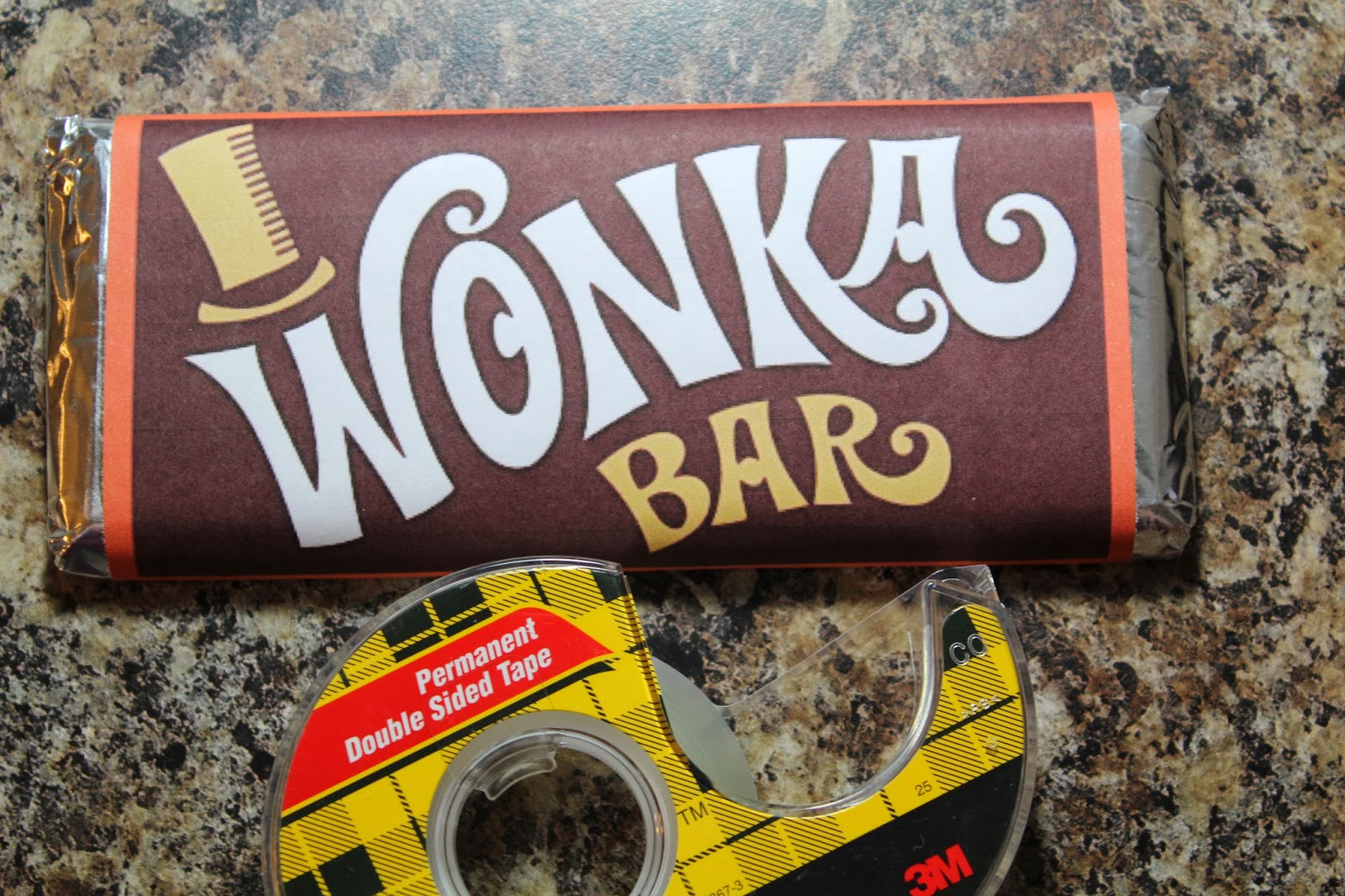 Spark And All: Charlie And The Chocolate Factory - Free Printable Wonka Bar Wrapper Template