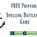 Spelling Battleship Free Game Download | Homeschool Gameschool   Free Printable Battleship Game