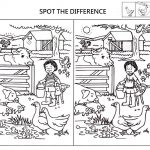 Spot The Difference Worksheets For Kids | Kids Worksheets Printable   Free Printable Spot The Difference For Kids