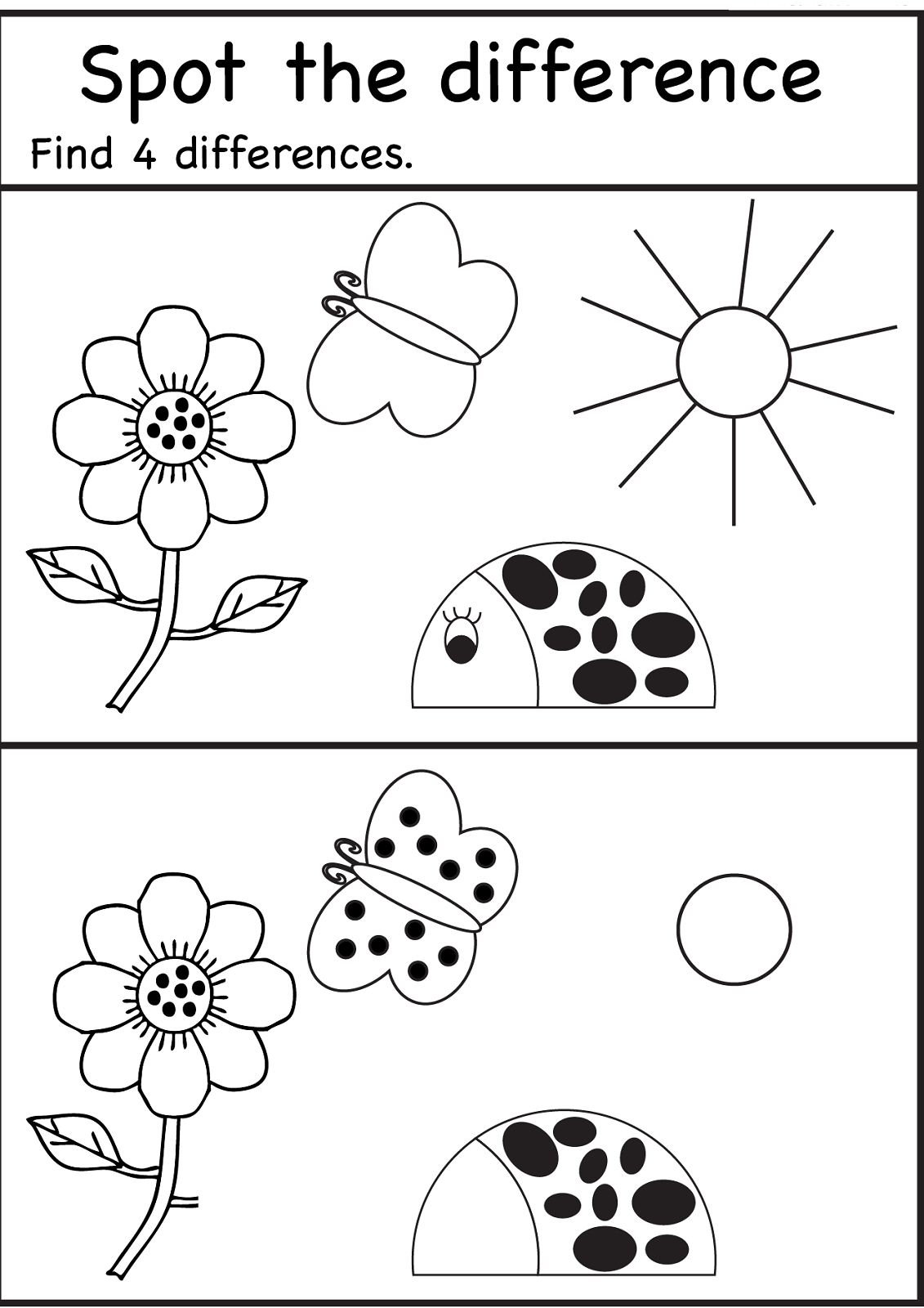 Free Printable Spot The Difference For Kids Free Printable