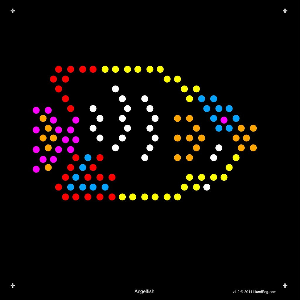 Square Lite Brite Design Refills: Under The Sea | Light Brite - Lite Brite Printable Patterns Free