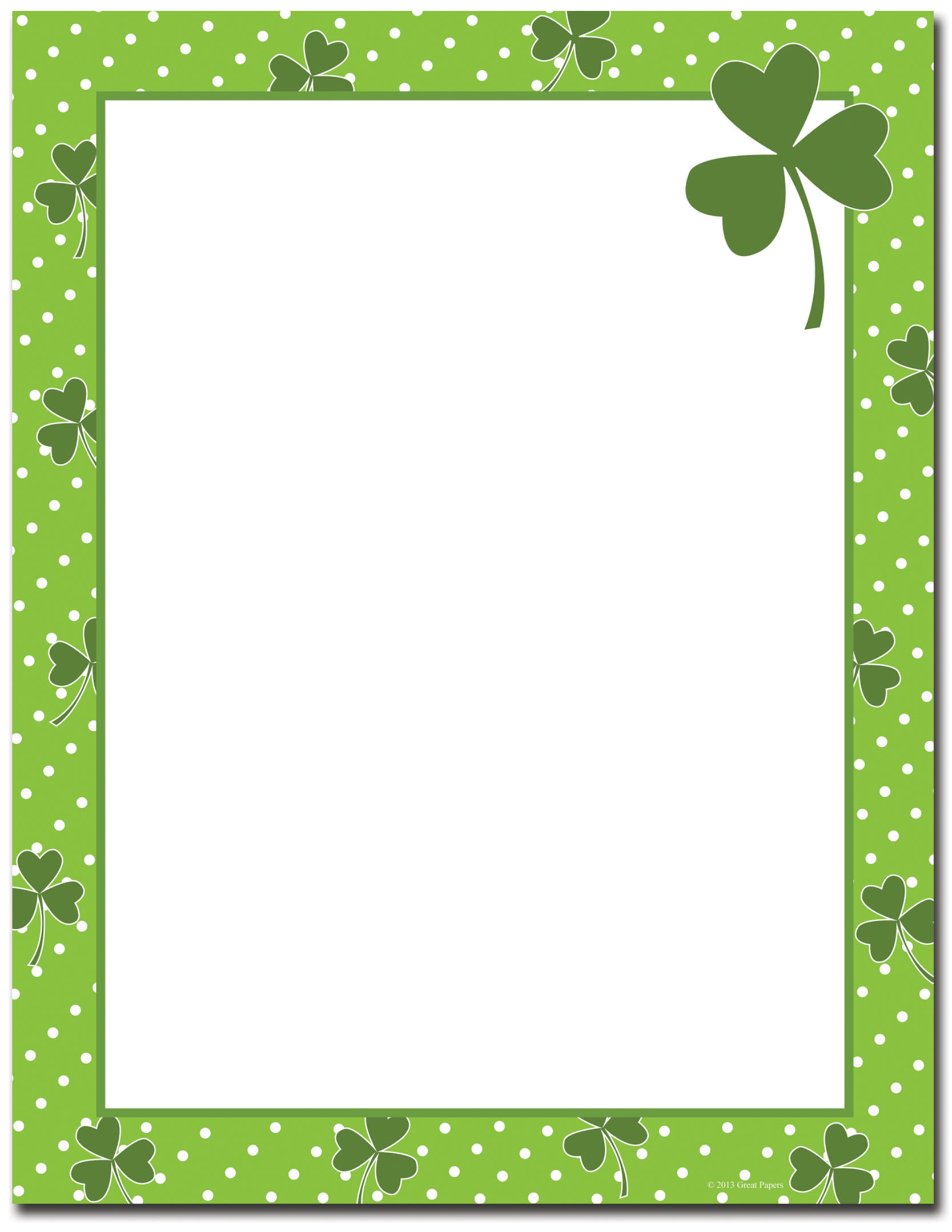 Printable St Patrick's Day Templates Free