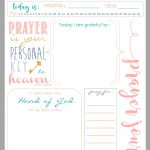 Start A Prayer Journal For More Meaningful Prayers: Free Printables!!!   Free Printable Journal Pages Lined