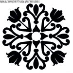 Stencil Patterns Just For You! | Share Your Craft | Stencil Patterns   Damask Stencil Printable Free