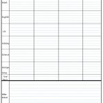 Student Planner Template Free Printable | Printable Planner Template   Free Printable Student Planner