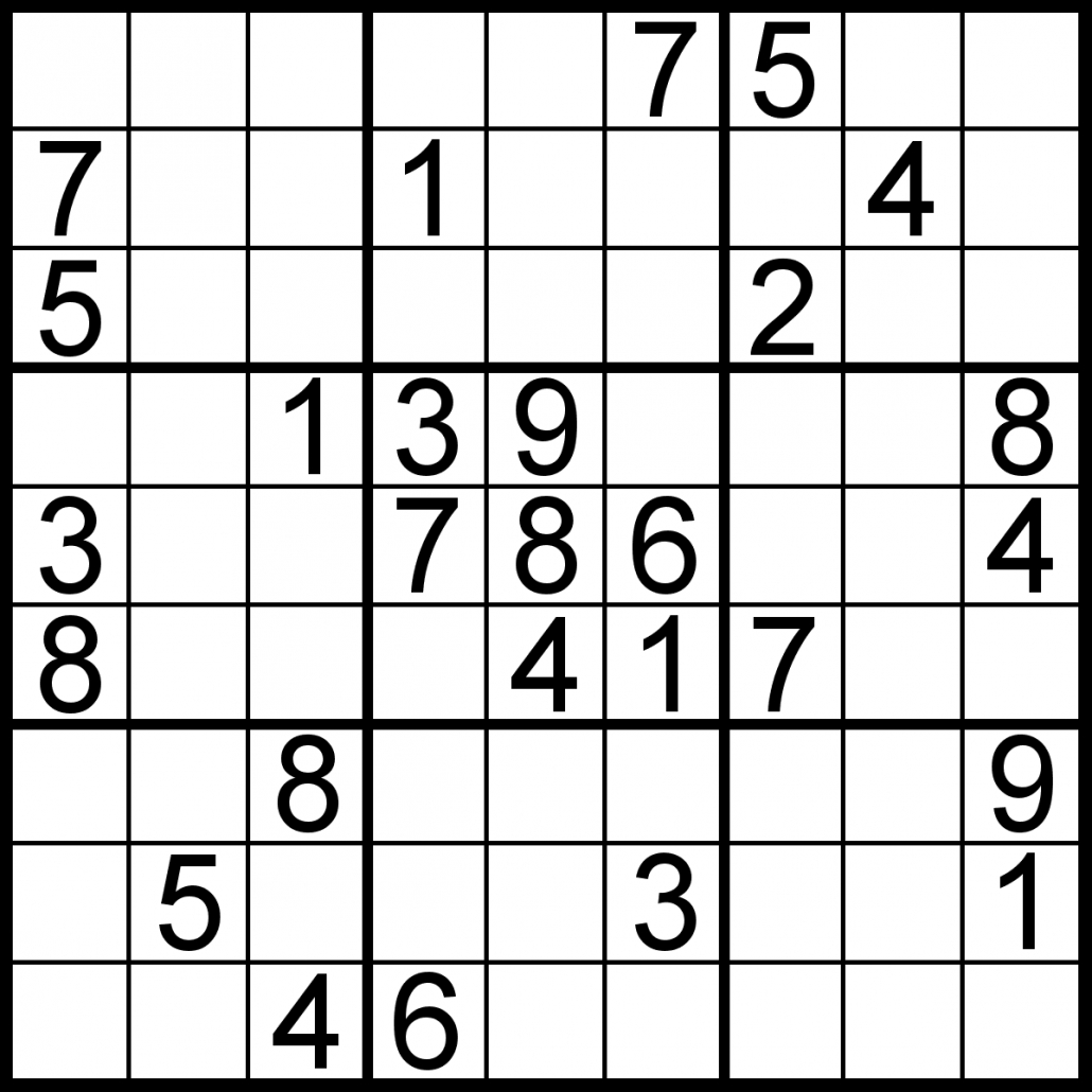 Sudoku Of The Day | Free Sudoku For Your Local Publications! - Download Printable Sudoku Puzzles Free