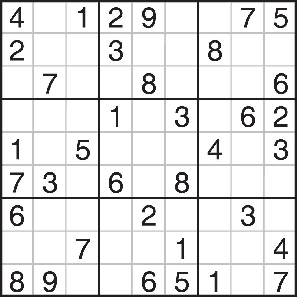 Sudoku Printables Easy For Beginners | Printable Sudoku | Things To - Free Printable Sudoku Puzzles