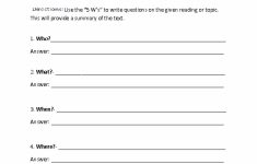 Summarizing Worksheets 4Th Grade For Printable. Summarizing Inside - Free Printable Summarizing Worksheets 4Th Grade