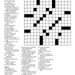 Summer Crossword Puzzle Printable Middle School Print Out   Summer Crossword Puzzle Free Printable