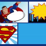 Superman Comic: Free Printable Kit.   Oh My Fiesta! For Geeks   Free Printable Superman Invitations