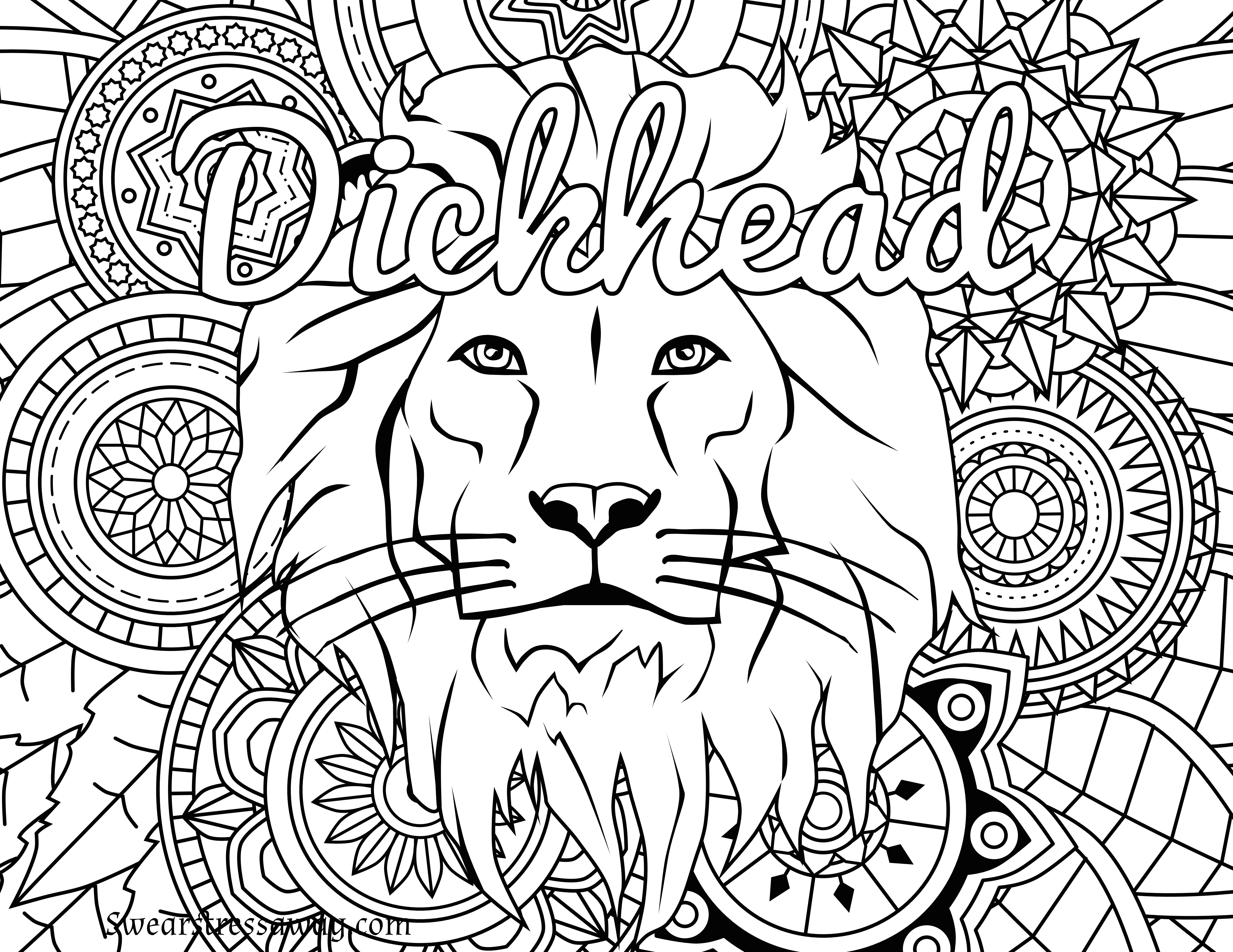 Swear Words Coloring Pages - Lezincnyc - Swear Word Coloring Pages Printable Free