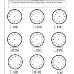 Telling Time Worksheets From The Teacher's Guide   Free Printable Telling Time Worksheets