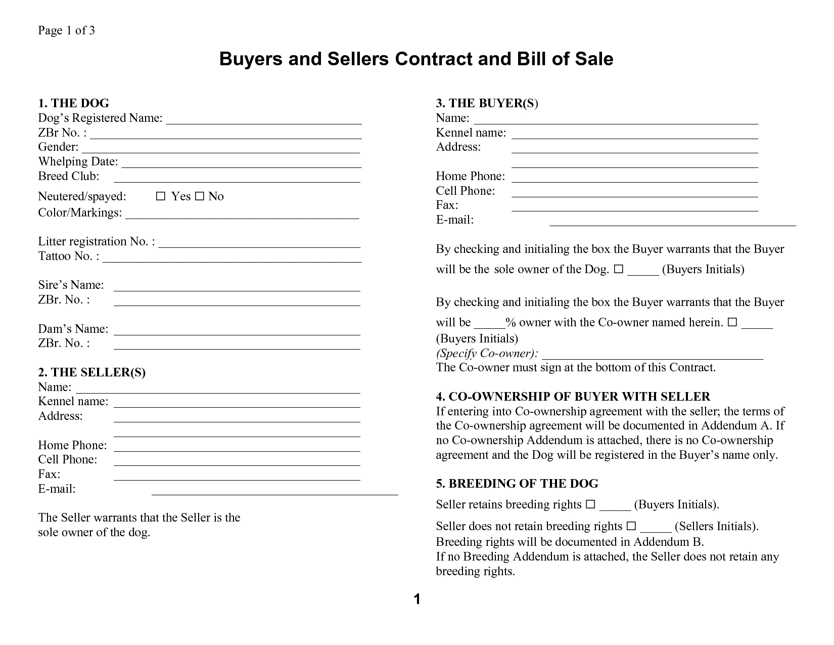 free-printable-bill-of-sale-for-mobile-home