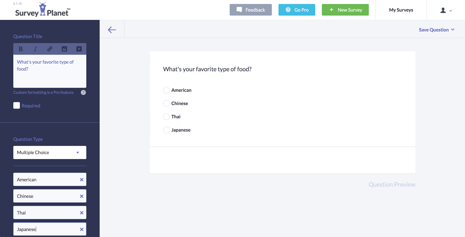 Free Printable Survey Generator Free Printable
