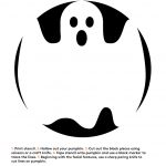 The Best Ghost Pumpkin Designs | Real Simple   Free Printable Pumpkin Carving Templates Dog