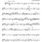 The Pink Panther   Bb Trumpet 2 Sheet Music | Kirby Shaw | Choir   Free Printable Trumpet Sheet Music Pink Panther