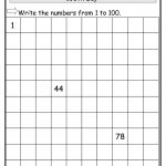 The Teacher's Guide 100Th Day Of School Theme Page   Free Printable Number Of The Day Worksheets