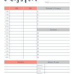 This Free Printable Daily Planner Changes Everything. Finally A Way   Free Printable Planners And Organizers